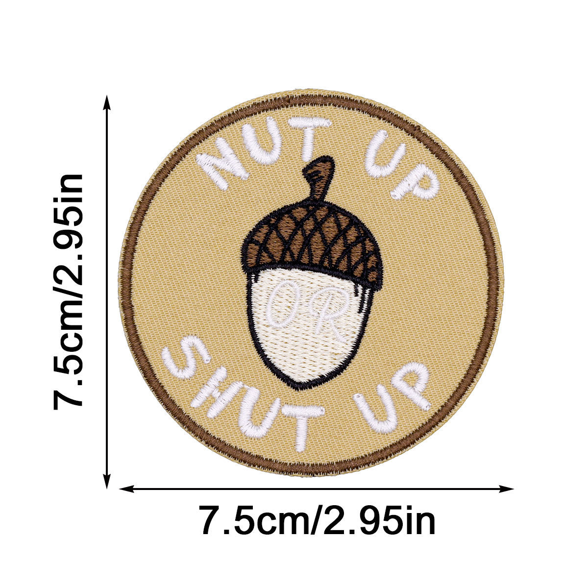 Wholesale Flower cloth patch no-sew German epaulette patch